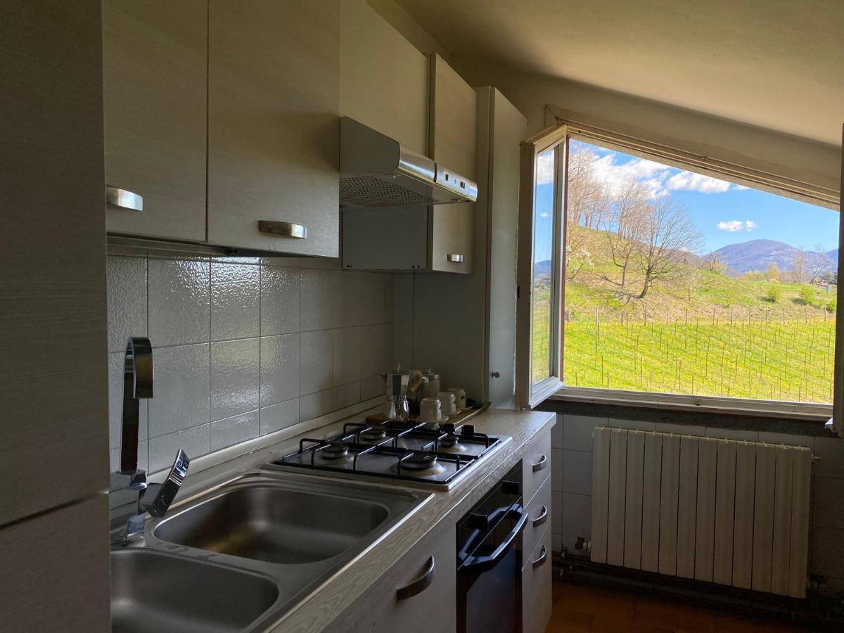 Mansarda In Villa Cenate Sopra Luaran gambar