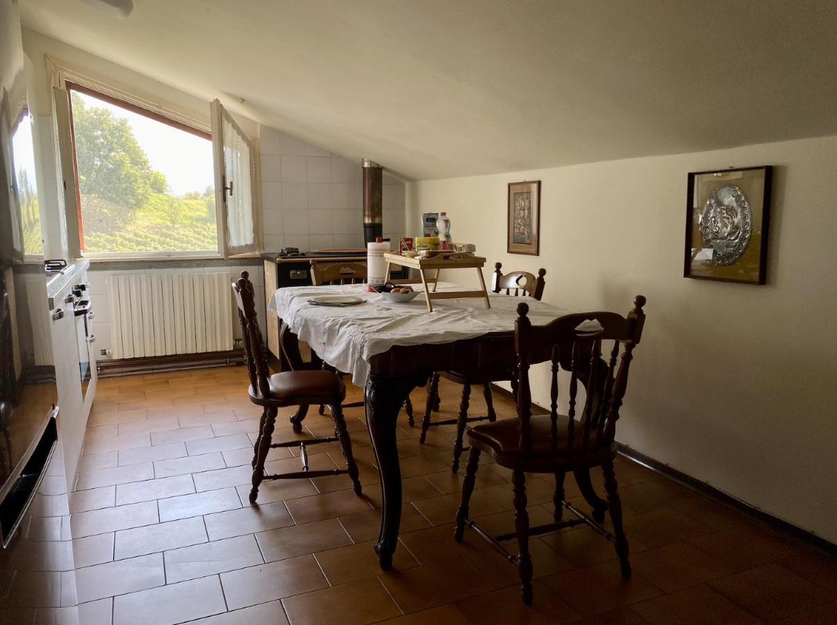 Mansarda In Villa Cenate Sopra Luaran gambar